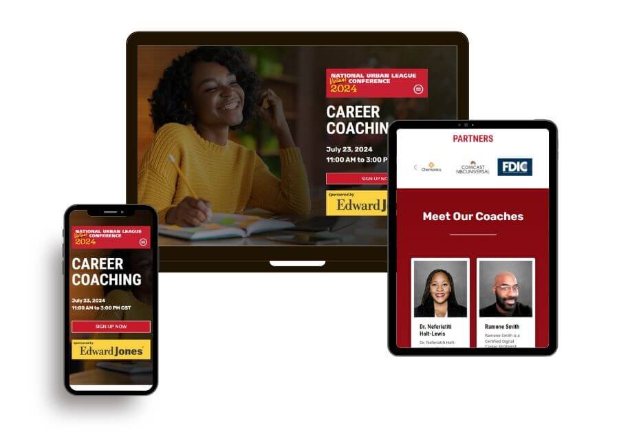 National Urban League - mockup - weblychee.com