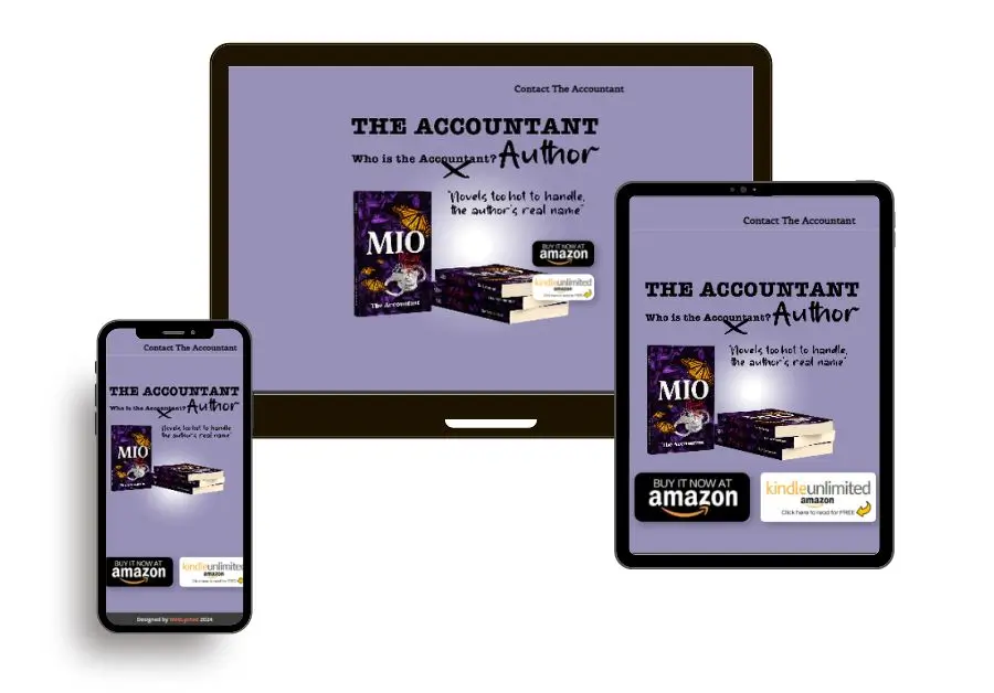 Sonia Williams The Accountant Landing Page