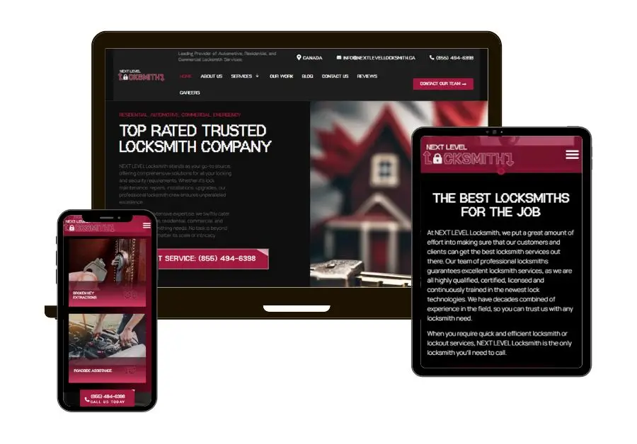 Next Level Locksmith Portfolio