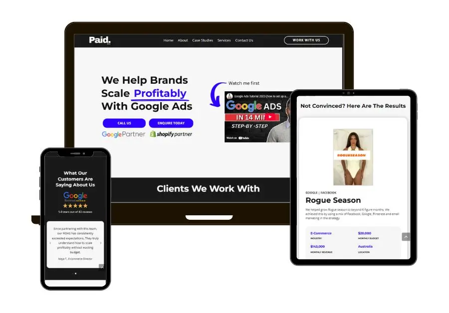 Paid Media Australia Portfolio