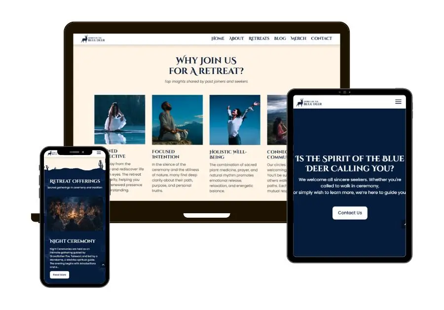 Spirit of the Blue Deer Spirit of the Blue Deer Featured Image